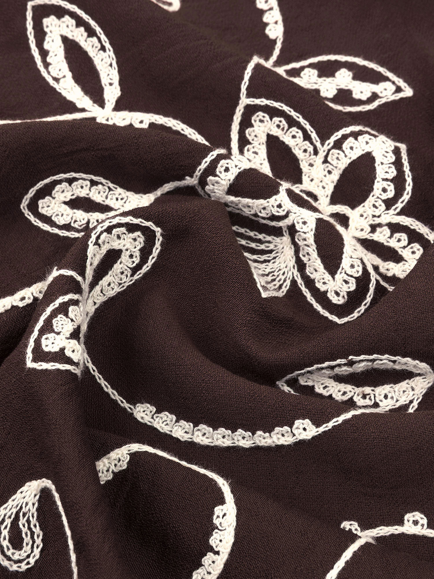 Dress Saphira Dark brown