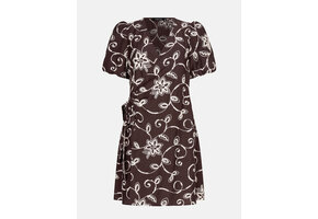 Dress Saphira Dark brown