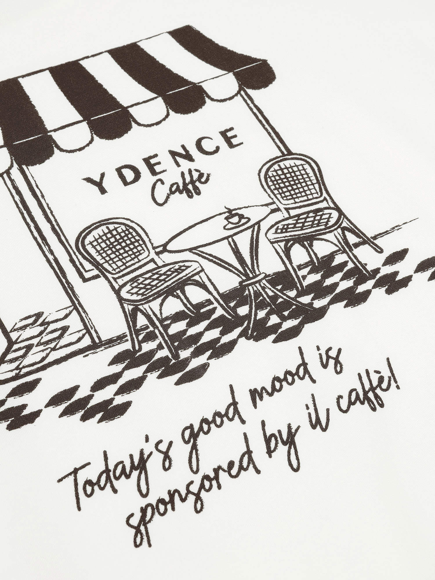 T-shirt Ydence cafe Off-white