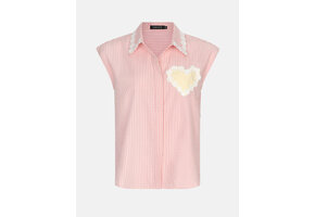 Blouse Emi Pink check