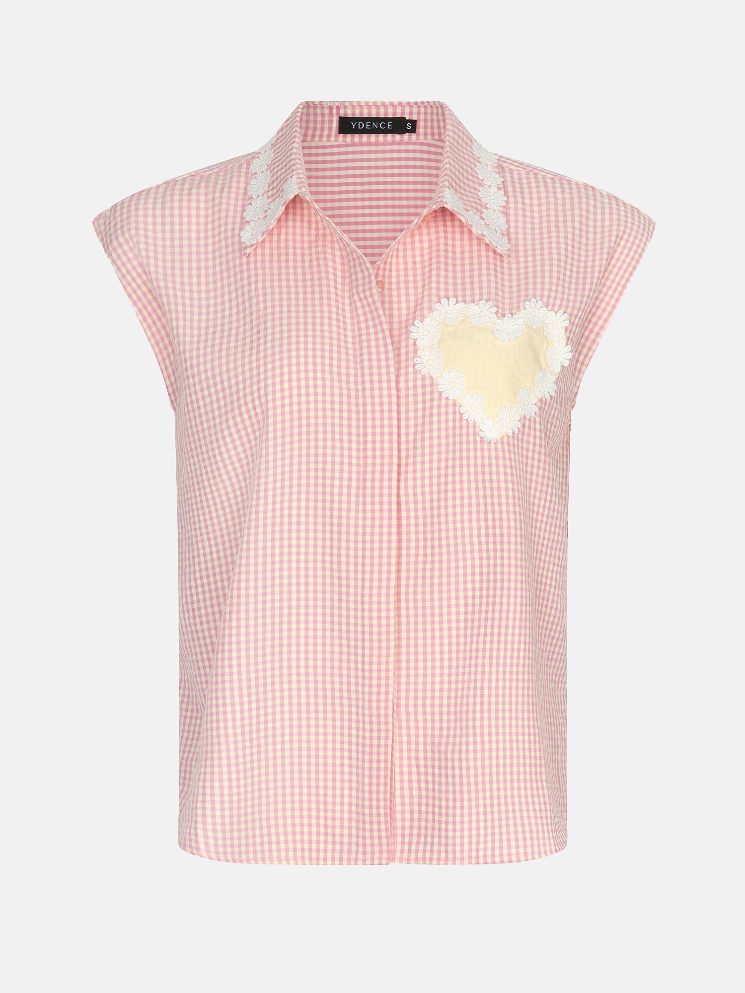 Blouse Emi Pink check