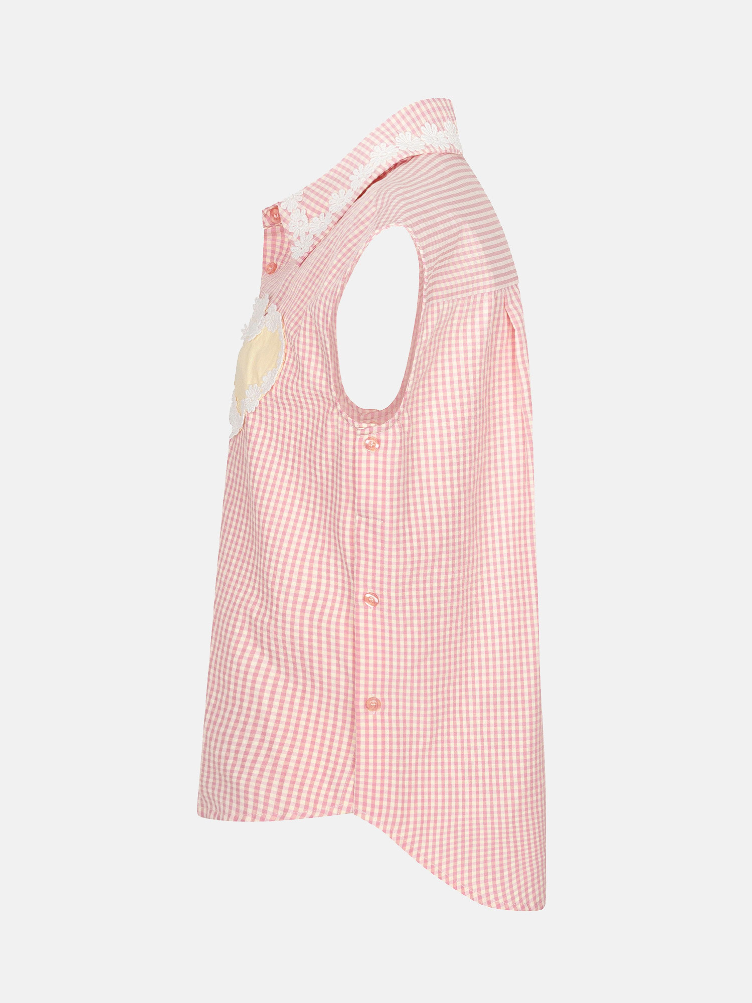 Blouse Emi Pink check