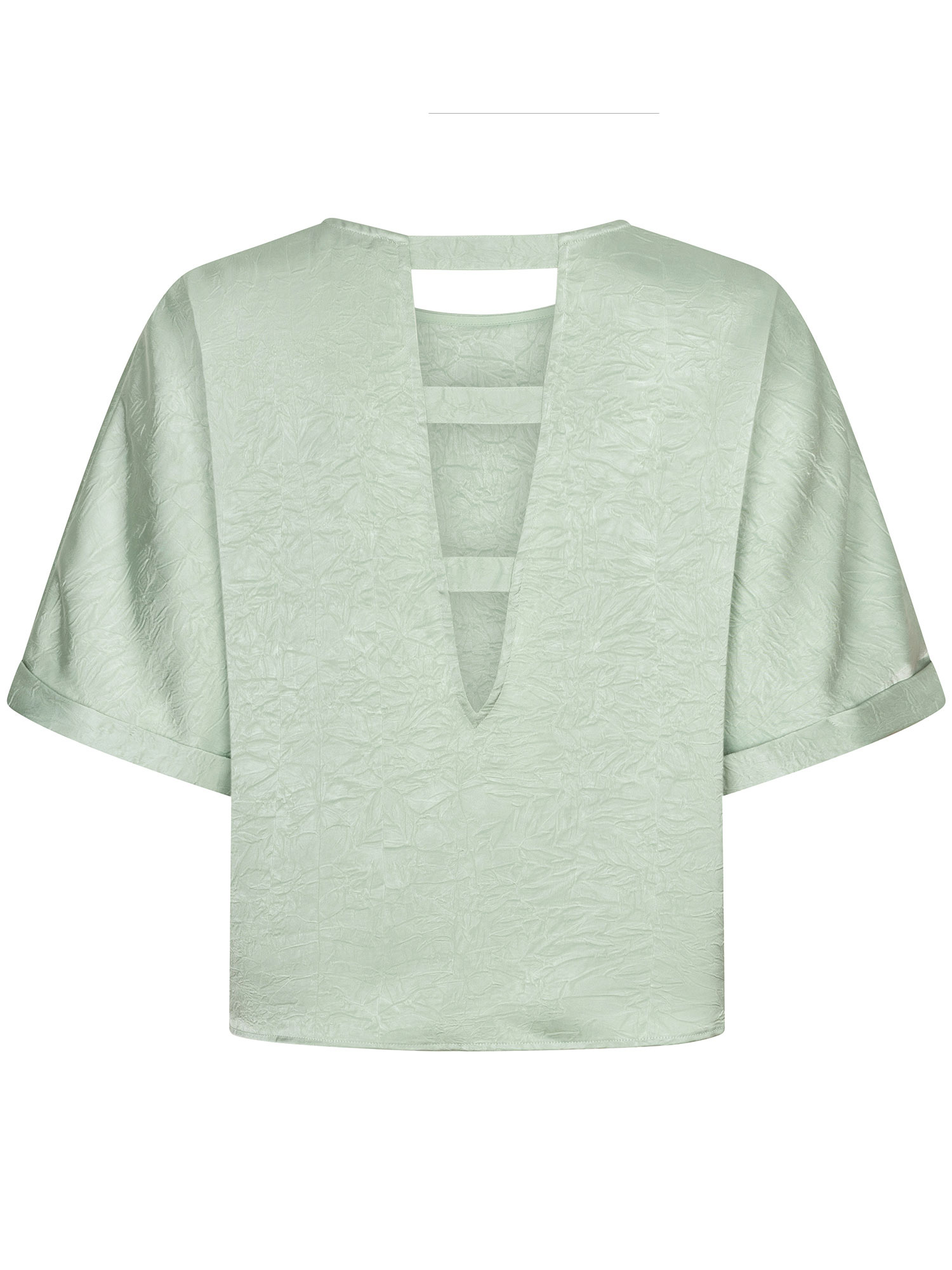 Top Paula Sage green