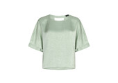 Top Paula Sage green