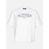 T-shirt Summer Sunday club Lilac