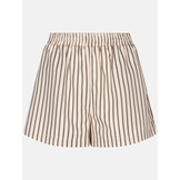 Short Beth Brown stripe