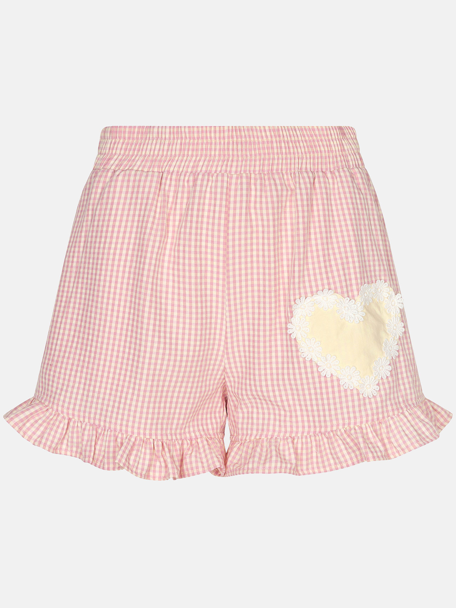 Short Lynn Pink check