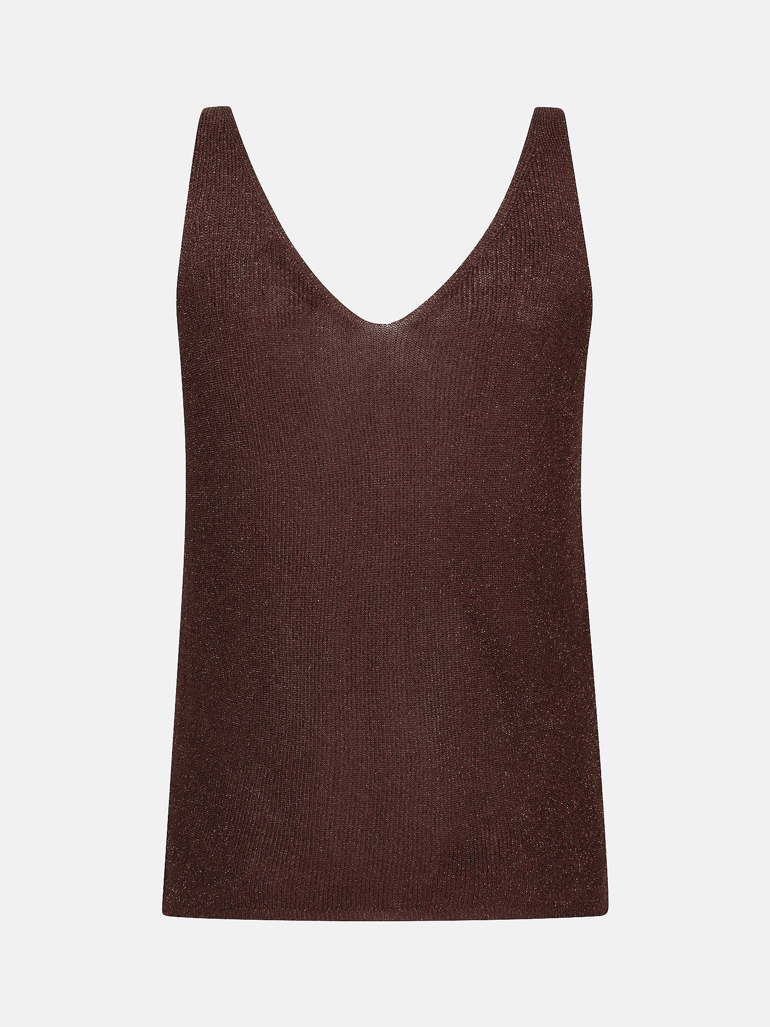 Knitted top Lux Brown