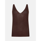 Knitted top Lux Brown