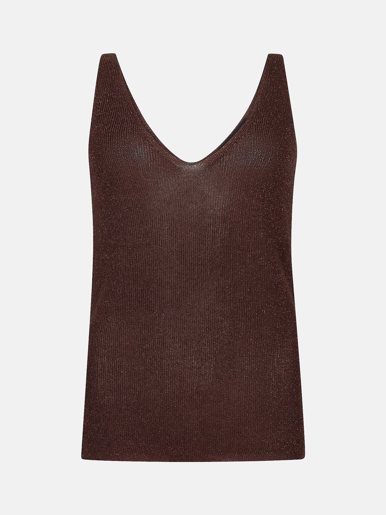 Knitted top Lux Brown