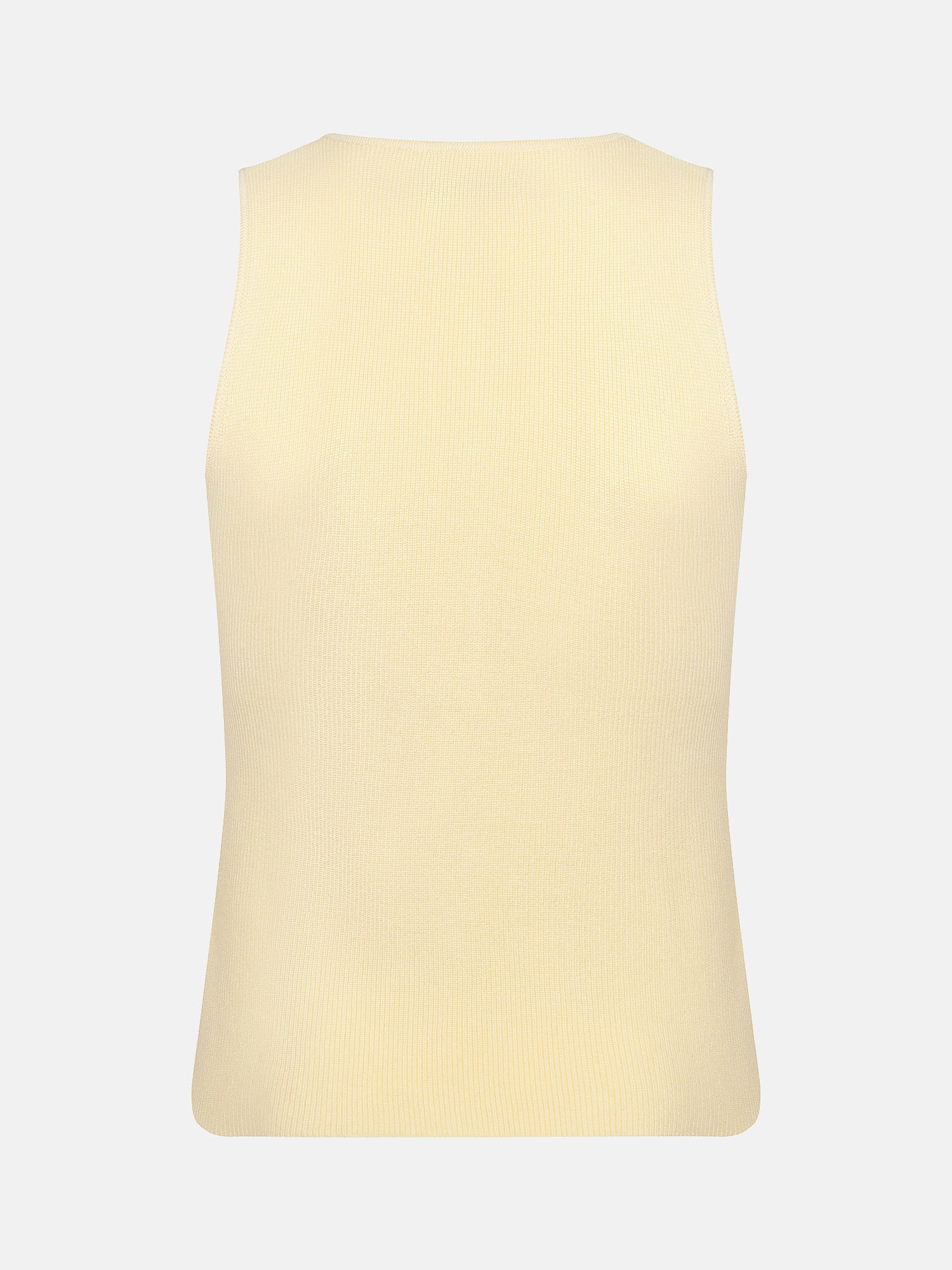 Knitted top Saar Soft yellow