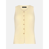Knitted top Saar Soft yellow