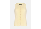 Knitted top Saar Soft yellow