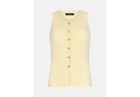 Knitted top Saar Soft yellow