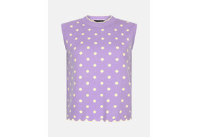 Knitted top Norah Lilac