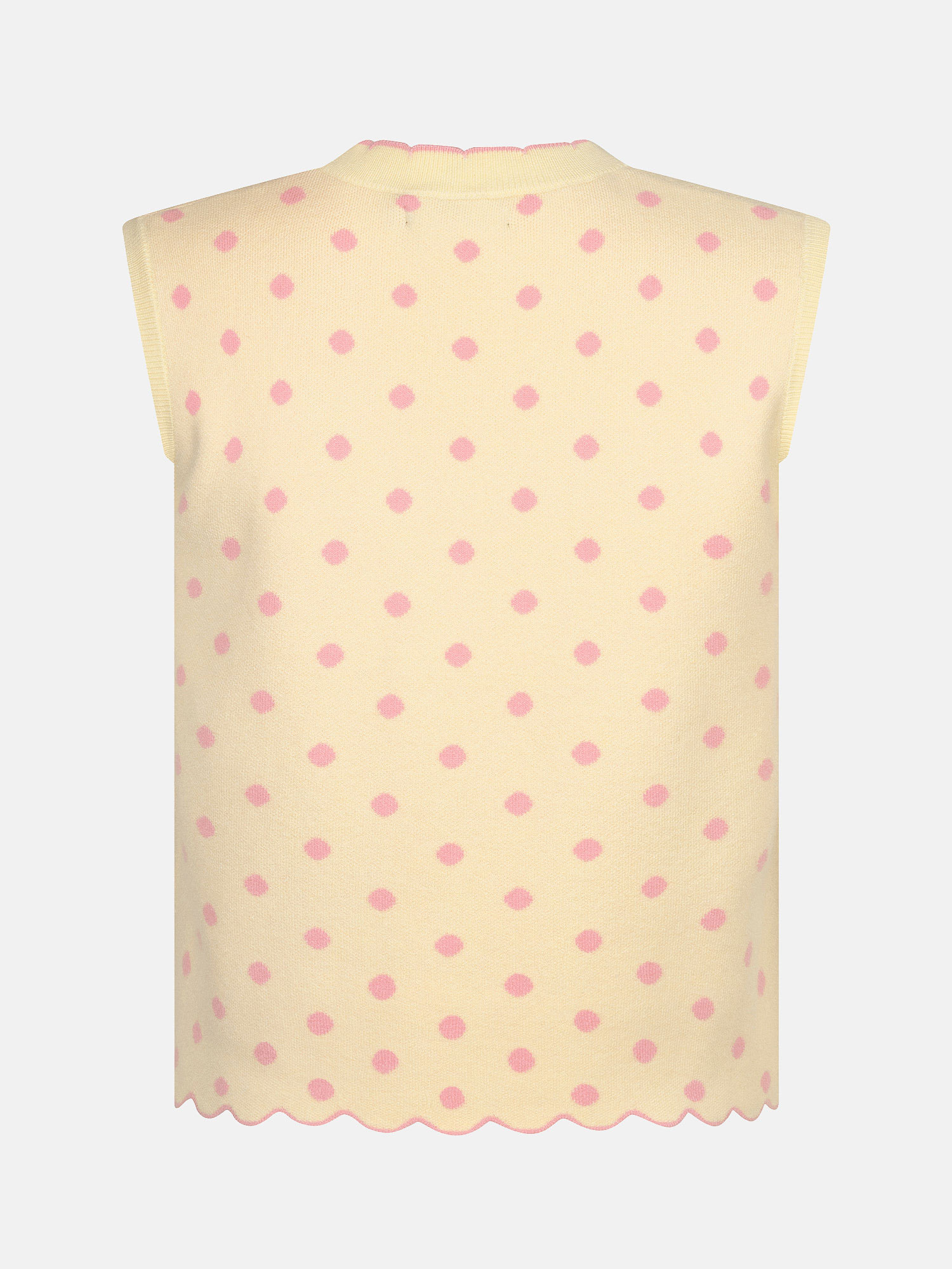 Knitted top Norah Soft yellow