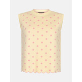 Knitted top Norah Soft yellow