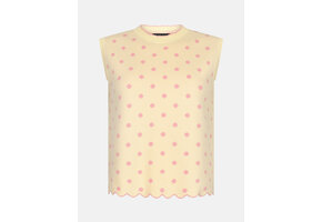 Knitted top Norah Soft yellow
