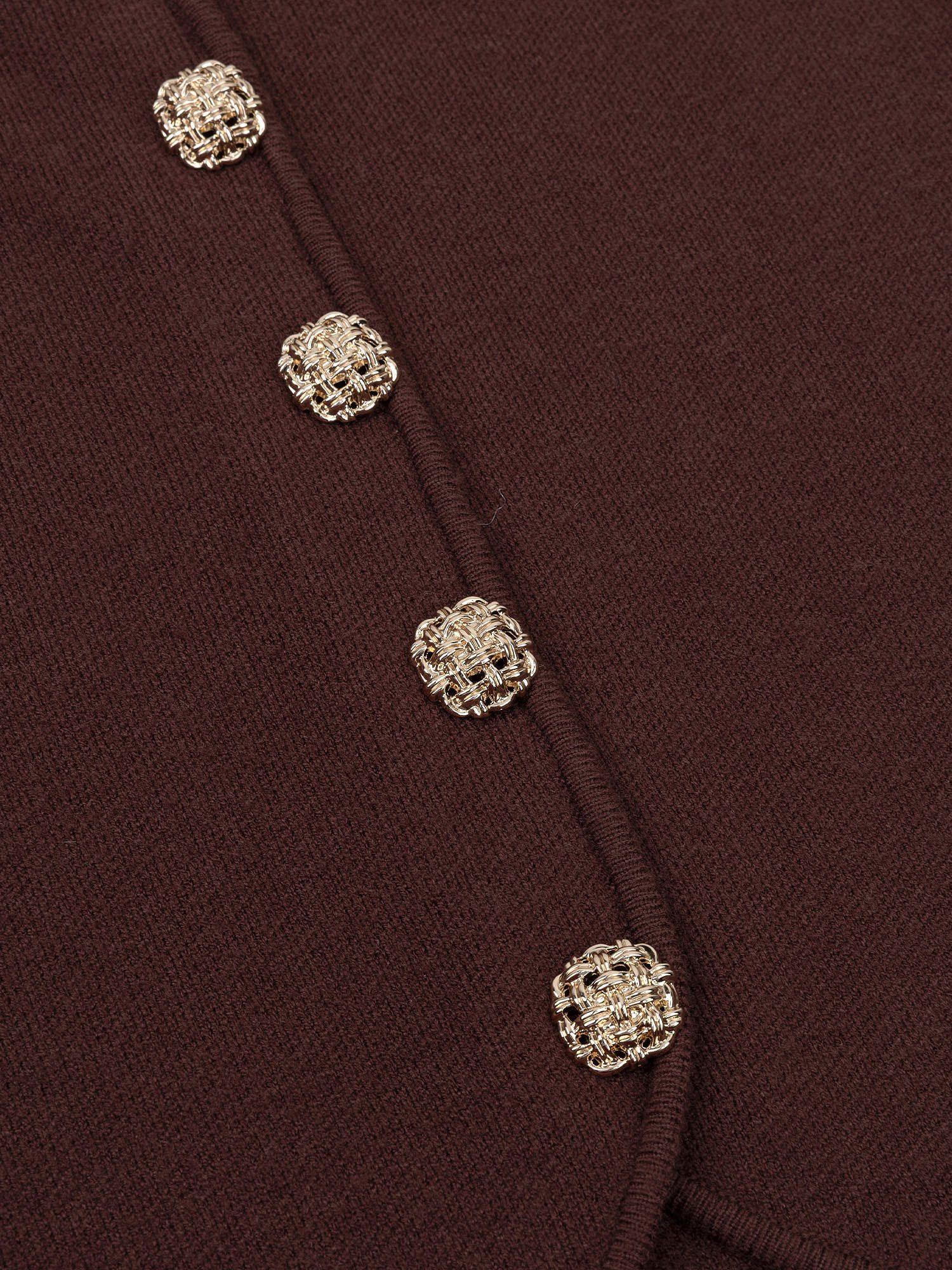 Knitted top Mella Brown