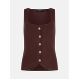 Knitted top Mella Brown