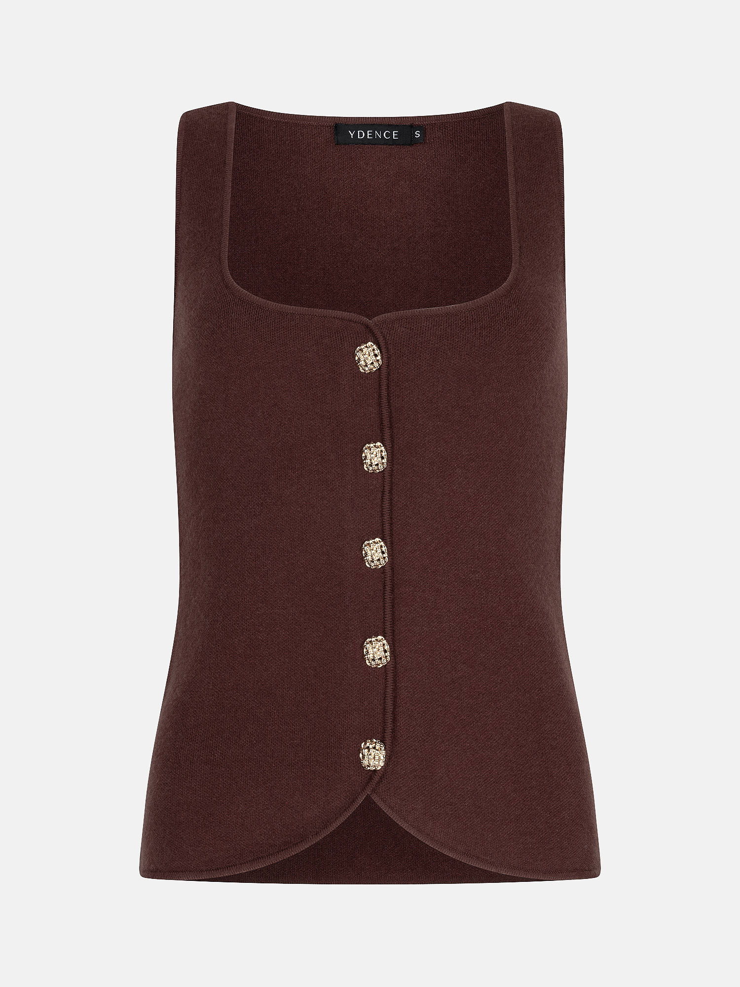 Knitted top Mella Brown