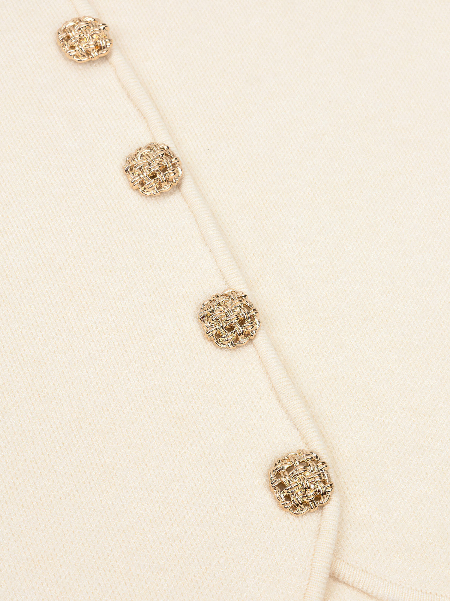 Knitted top Mella Ecru