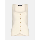 Knitted top Mella Ecru
