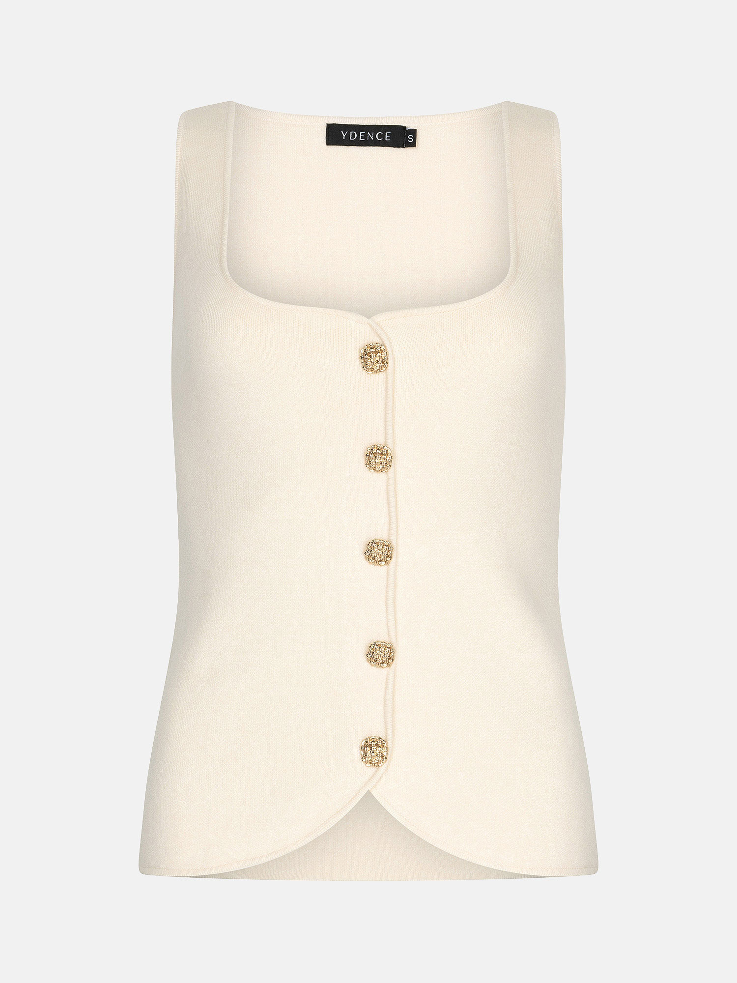 Knitted top Mella Ecru