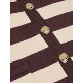 Knitted top Judith Brown/ecru