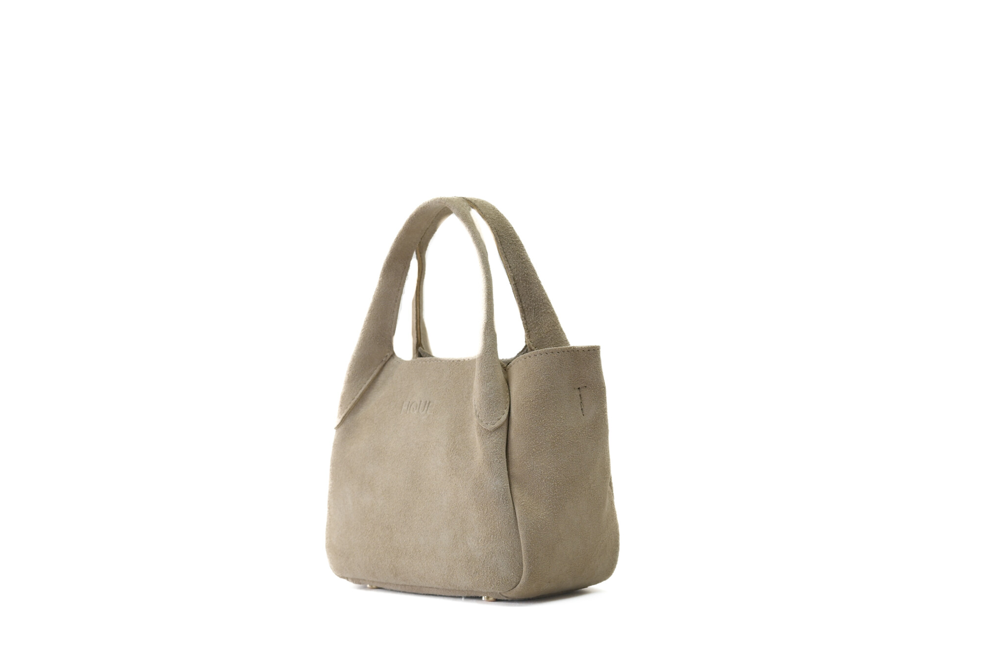 Julia Bag Beige Suede