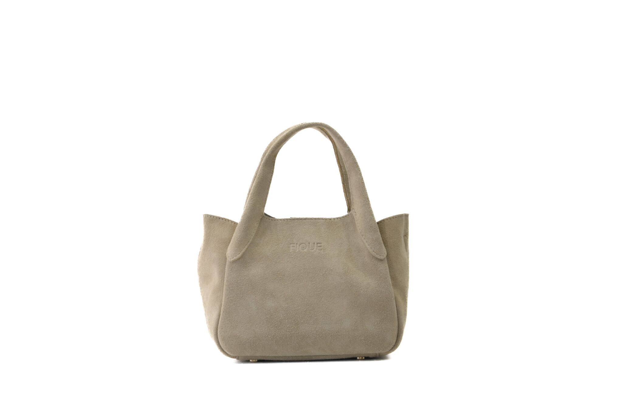 Julia Bag Beige Suede