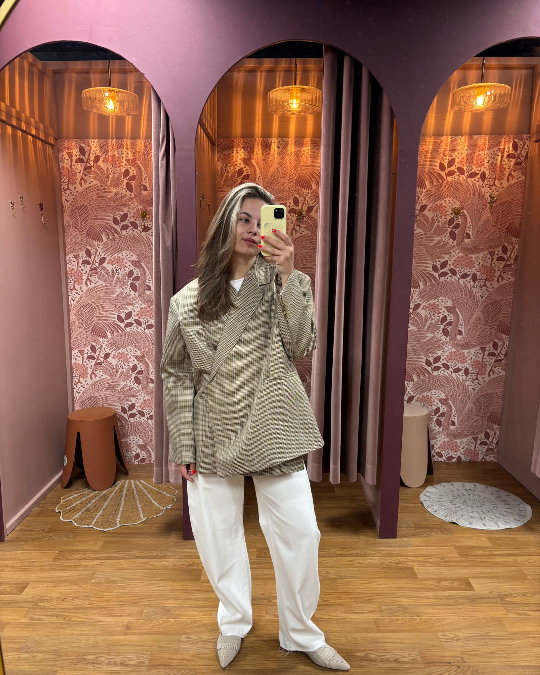 Blazer Jasmijn Bird Coffee