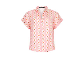 Blouse Tina Pink seashells