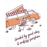 T-Shirt Camper Burnt orange
