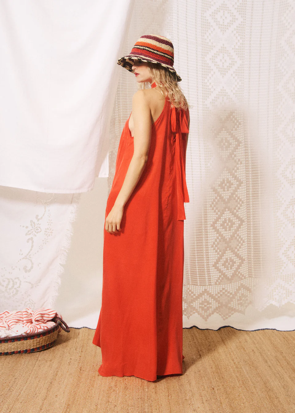 Jurk Rood Catello Robe