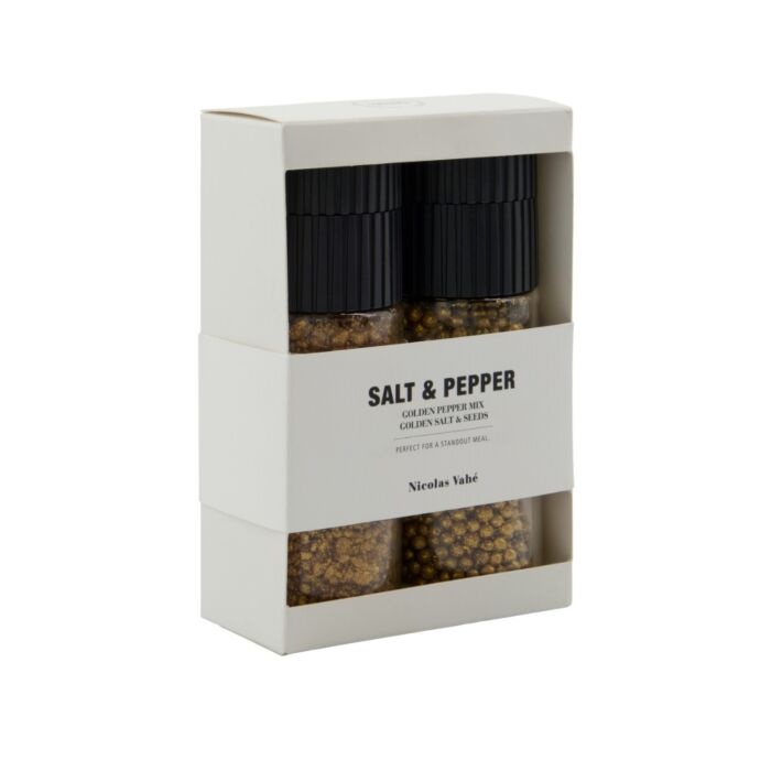 SALT & PEPPER golden salt & seeds