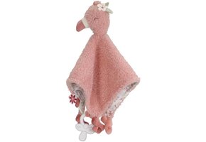 Knuffeldoekje Flamingo - Safari Friends GRS
