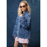 Veste Bleu Jean Chiara