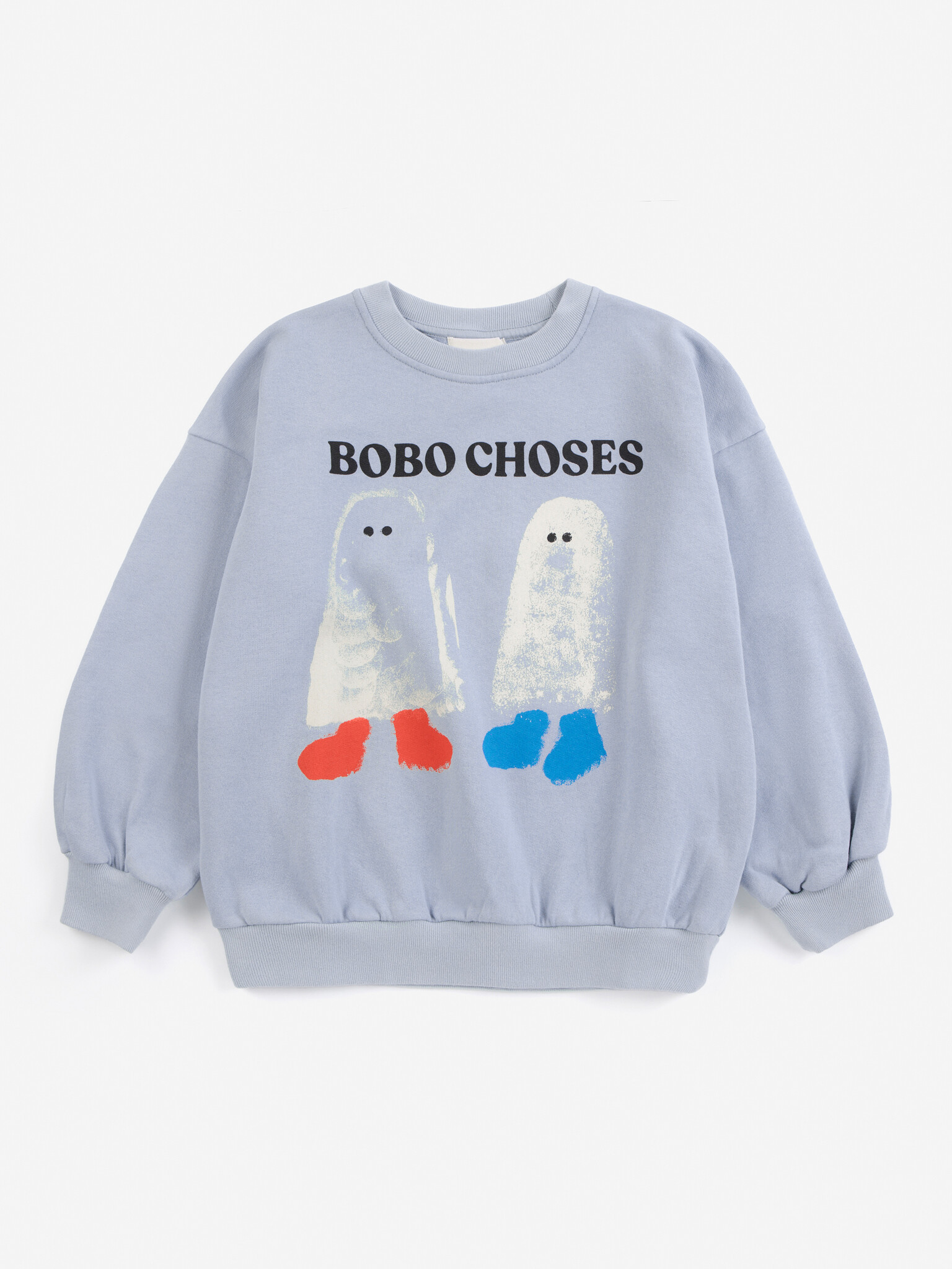 Booty Ghosts Sweatshirt Light Blue