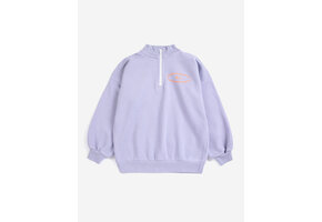 Mystery Half Zipped Sweatshirt Lavender