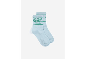 All About Monsters Short Socks Light Blue