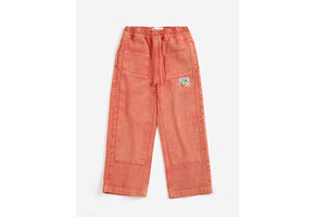 Taxi Saurus Tag Twill Pants Red