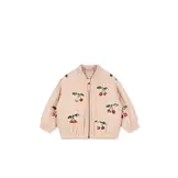 JUNO SEQUIN BOMBER JACKET CAMEO ROSE