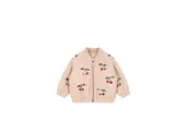 JUNO SEQUIN BOMBER JACKET CAMEO ROSE