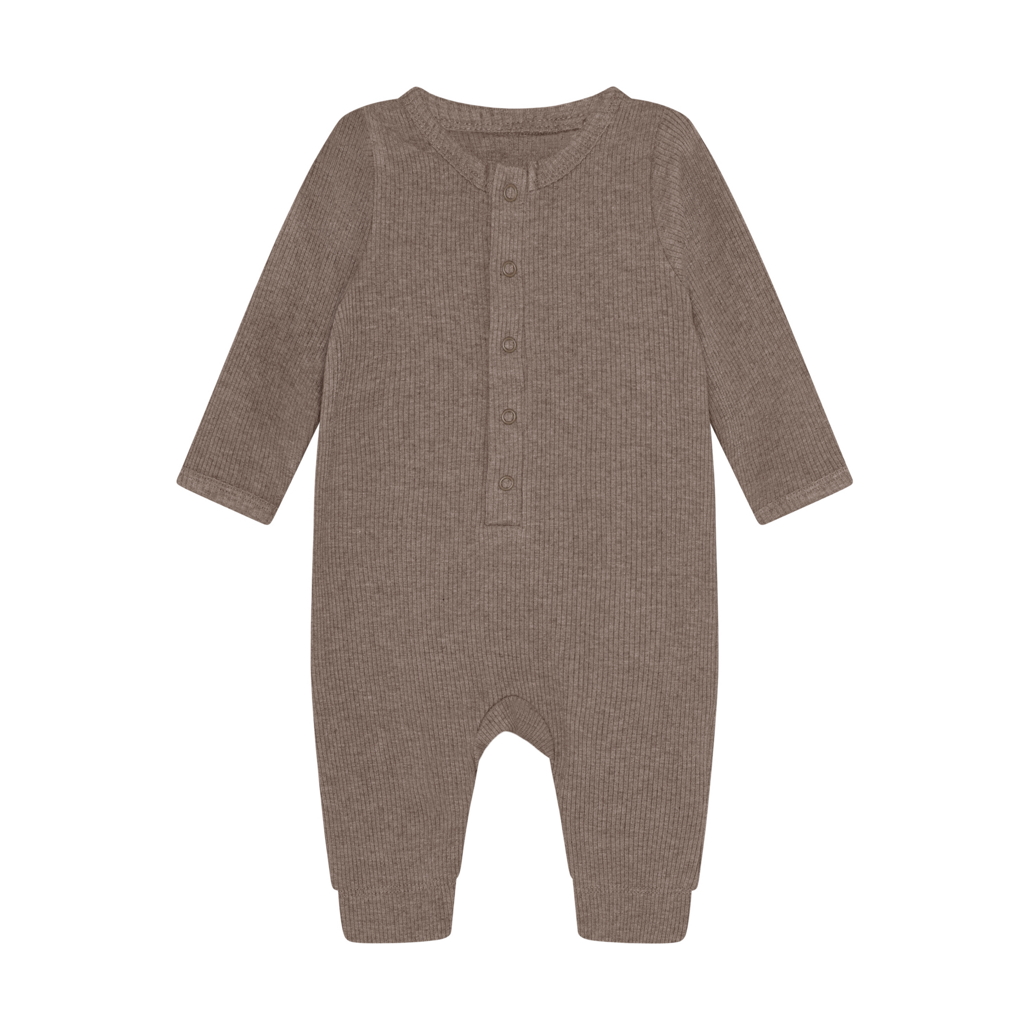 Romper LS Melange Rib Mountain Trial Melange