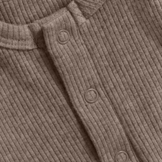 Romper LS Melange Rib Mountain Trial Melange