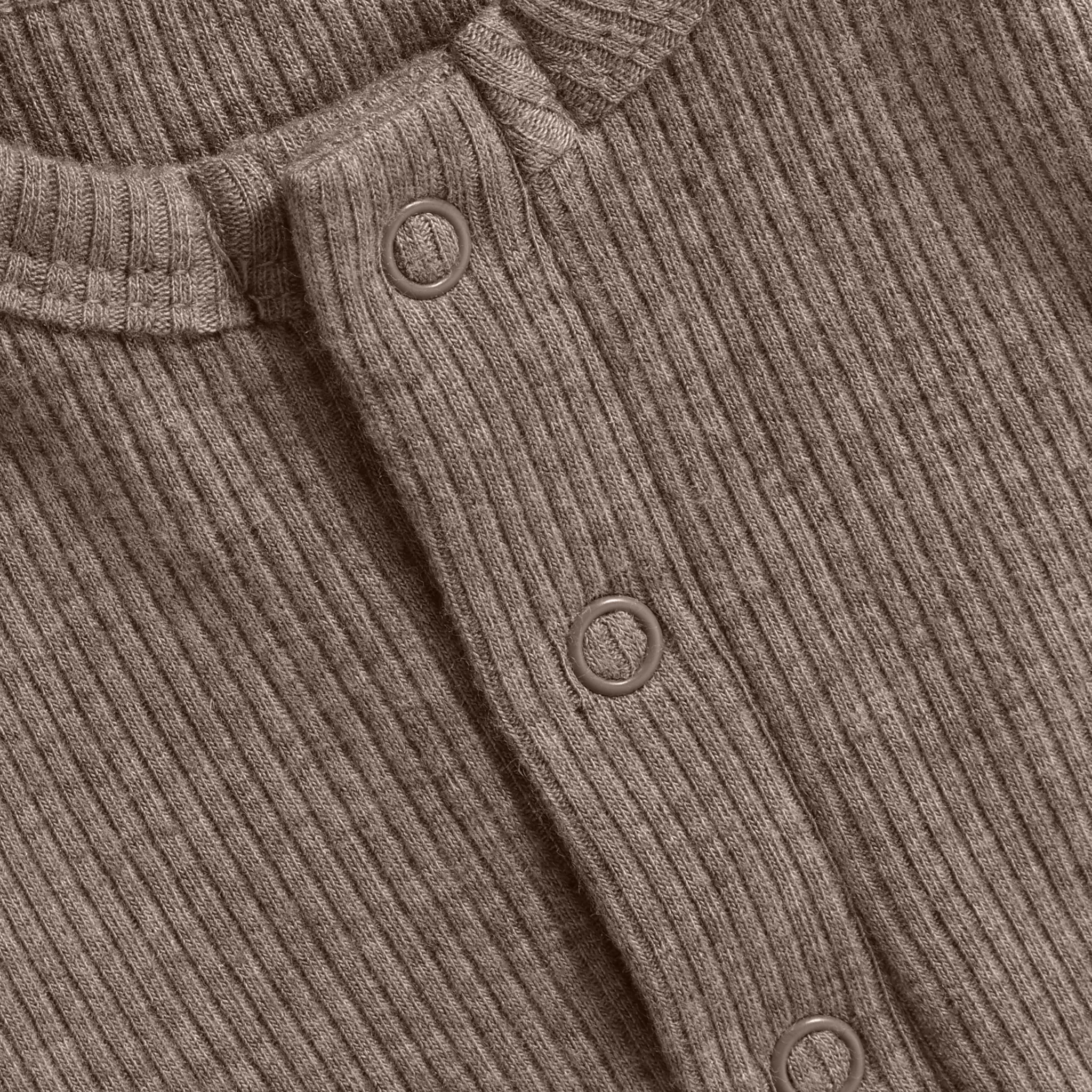 Romper LS Melange Rib Mountain Trial Melange