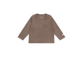 T-shirt LS Melange Rib Mountain Trial Melange