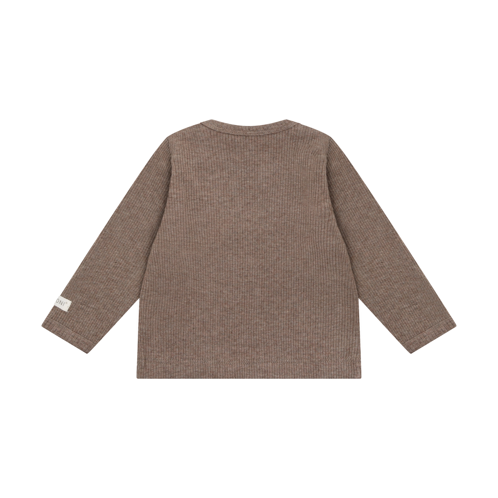 T-shirt LS Melange Rib Mountain Trial Melange