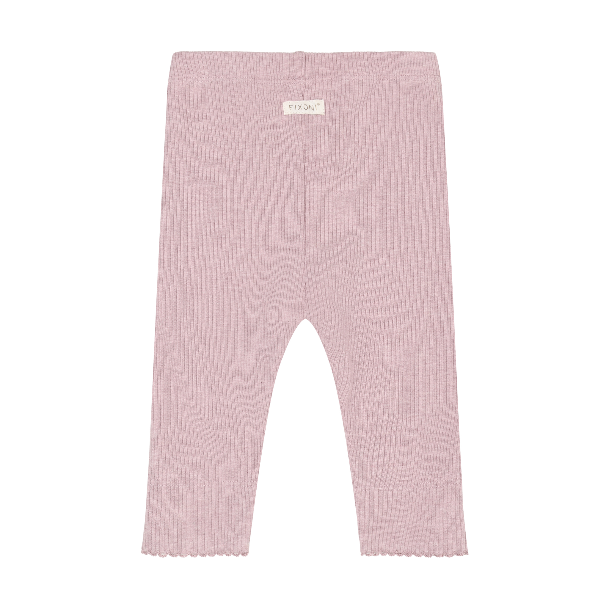 Leggings Melange Rib Pale Mauve Melange